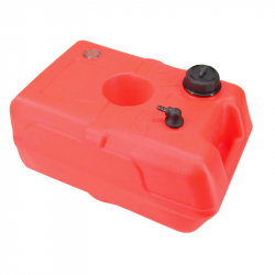 Brændstoftank, orange plast 30L