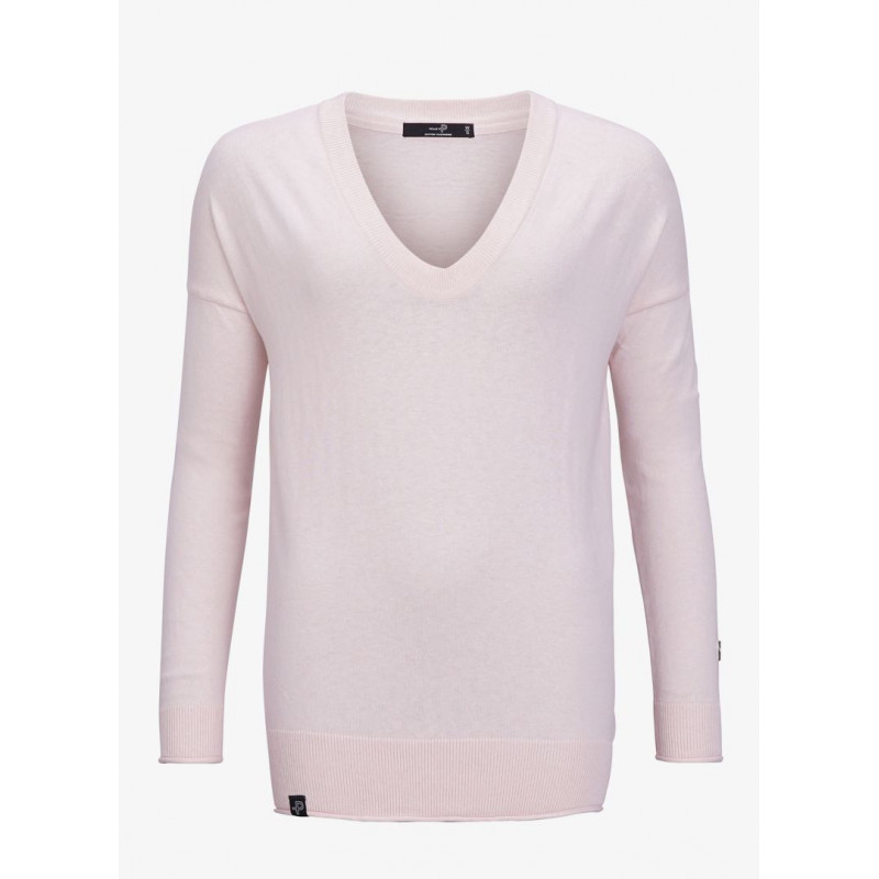 W Tiller V-neck - Soft Pink - Pelle P W Tiller V-neck - Soft Pink - Pelle P