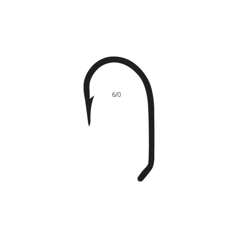 Mustad 6/0 9087S Lakskrog Mustad 6/0 9087S Lakskrog